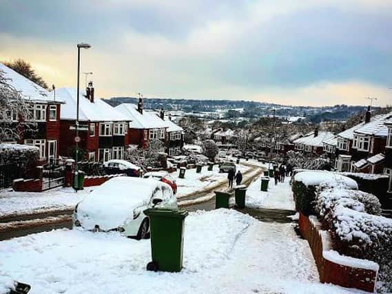 Leeds Council missed over 100,000 bin collections due to snow and ice last week