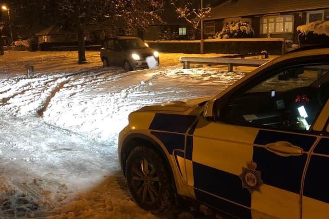 West Yorkshire driver hit pedestrian during attempted escape from police in the snow
WYPRPU