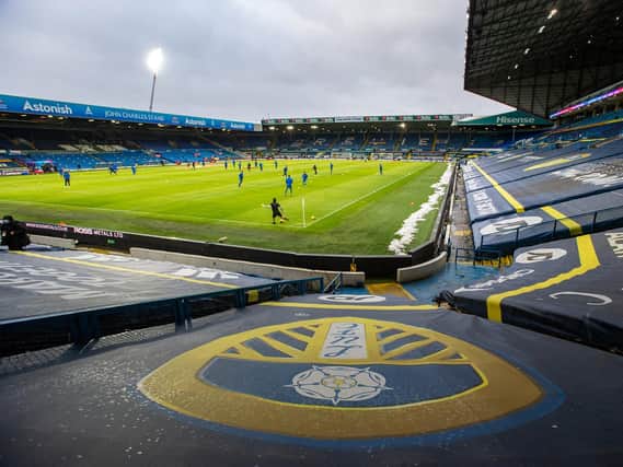 Leeds Unitd's home ground Elland Road. Pic: Bruce Rollinson