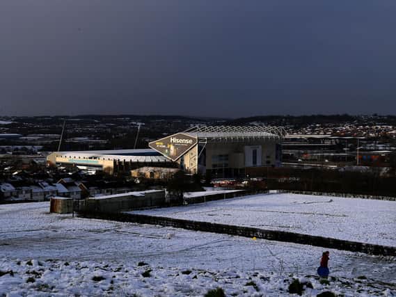 VACCINE EFFORT - Leeds United's Centenary Pavilion at Elland Road is being used as a vaccination centre in the fight against Covid-19. Pic: Getty