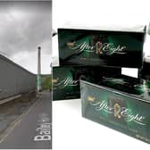 Left: The Albion Mills Nestlé factory in Halifax, where After Eight chocolates are made