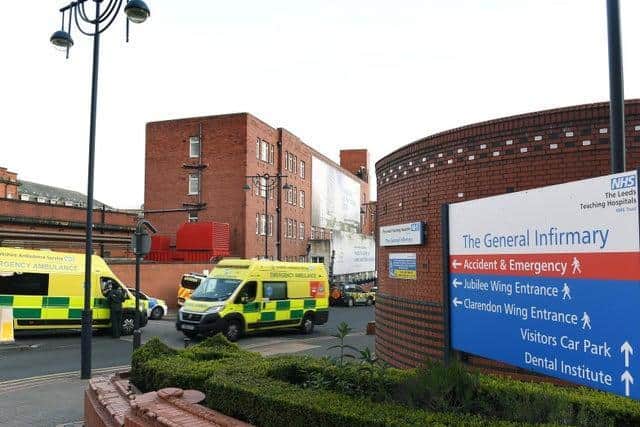 There were no spare adult critical care beds in Leeds hospitals on January 10