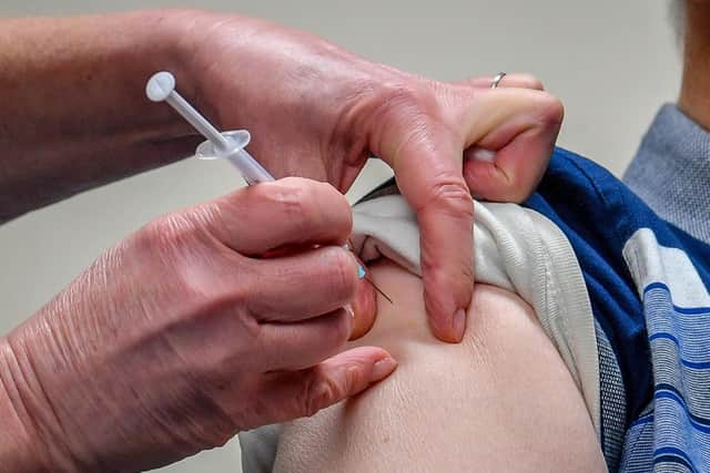 Covid-19 vaccinations are now being offered to over 70s and the clinically extremely vulnerable. Picture: Ben Birchall/PA