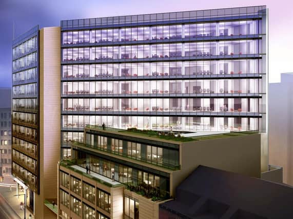 A new £85m major office development has been given the go ahead on City Square.