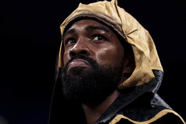 WBC featherweight world champion Gary Russell Jr could be an opponent for Josh Warrington later in the year. Picture: Scott Taetsch/Getty Images.