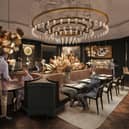 An impression of the new restaurant at the Queens.