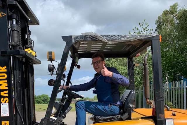 Pictured Chris Dyson, the head at Parklands Primary School, in the Seacroft area of Leeds. He has taken a proactive approach to helping children on free school meals in the Seacroft and Leeds community. Picture submitted