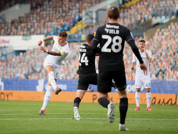 WHAT IF - Ben White signed off his season-long loan at Leeds United with a volleyed goal and a Championship trophy, but the Whites could not prise him from Brighton. Pic: Getty