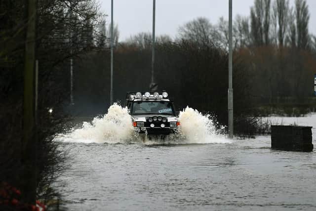 Police have urged people not to ignore road closures after drivers got stranded in the floodwater.