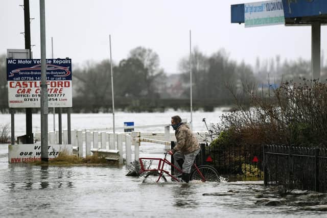 Flooding in Allerton Bywater