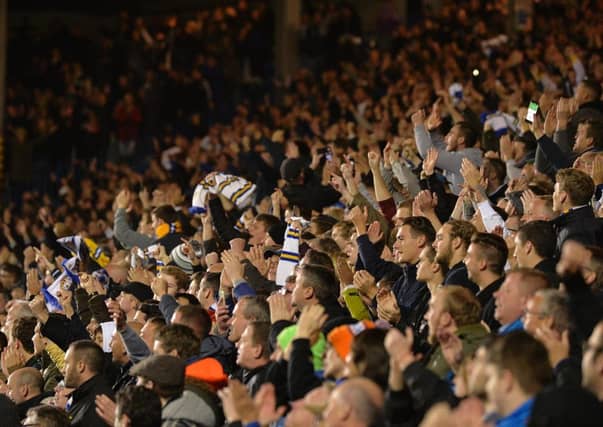Simon used to share match day banter with friends in the stands at Elland Road - now he does it on WhatsApp.