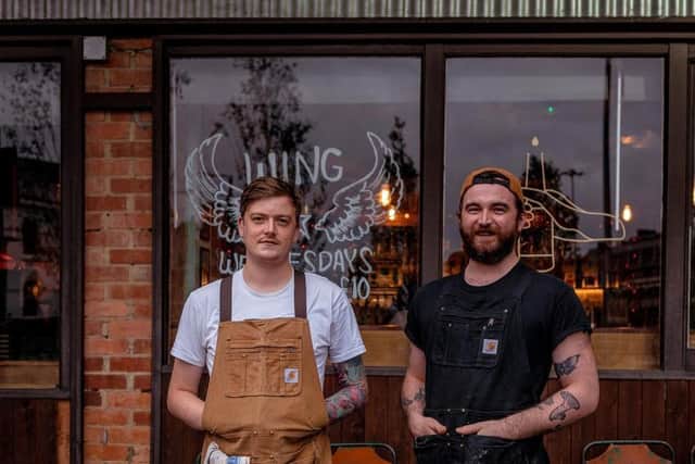 Jonny Eyre and Ben Robertson of Easy Riders Kitchen