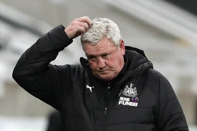Newcastle United manager Steve Bruce. Picture: Scott Heppell/PA Wire.