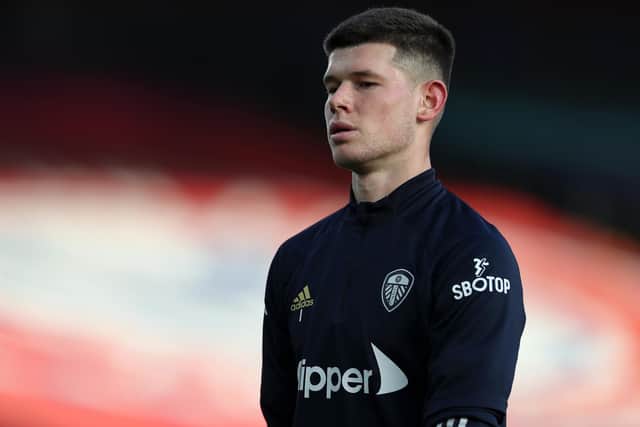 TRAINING AGAIN - Goalkeeper Illan Meslier featured in a training video released by Leeds United. Pic: Getty
