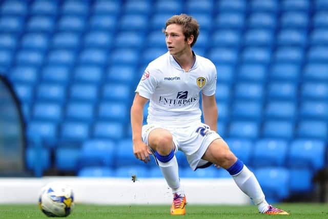YOUNG HOPEFUL - Chris Dawson featured four times for the Leeds United first team before leaving the club in January 2016