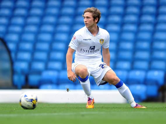 YOUNG HOPEFUL - Chris Dawson featured four times for the Leeds United first team before leaving the club in January 2016