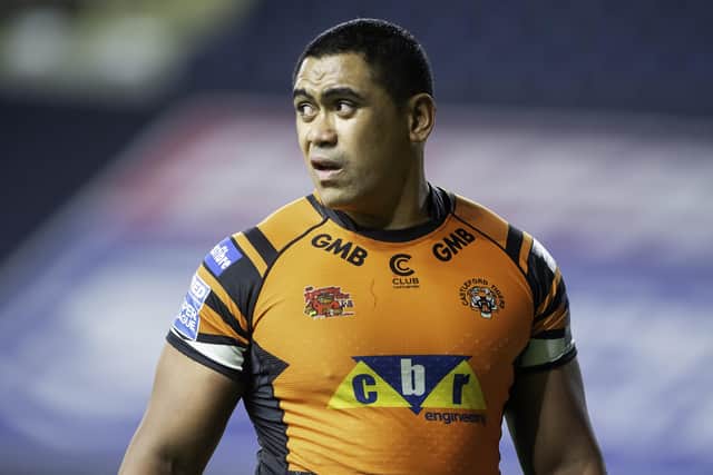 Former Castleford Tigers' star Junior Moors has moved to Featherstone. Picture by Allan McKenzie/SWpix.com