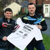 Running helped transform the lives of recovering alcoholics Dean Smith (right) and Jamie Hesleden (left) from Leeds. The two friends want to form the Recovery Runners Running Club.

Picture: Jonathan Gawthorpe