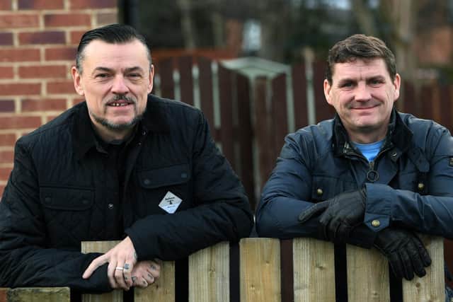 Running helped transform the lives of recovering alcoholics Dean Smith (left) and Jamie Hesleden (right) from Leeds. The two friends want to form the Recovery Runners Running Club.

Picture: Jonathan Gawthorpe