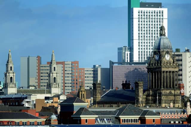 Leeds city centre.
