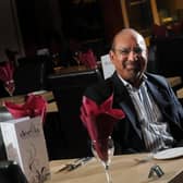 Zulfi Hussain pictured at Deeva Indian restaurant in Farsley,