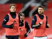 VIDEO MESSAGE - Mateusz Klich, right, has joined fellow Premier League players to show support for Holocaust Memorial Day. Pic: Getty
