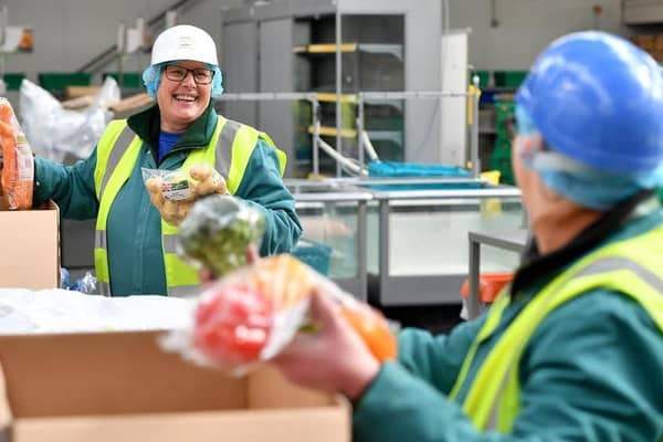 Morrisons Community Champions are working with local food banks to help ensure their shelves are restocked