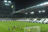Leeds United in action at Newcastle United. Pic: Getty