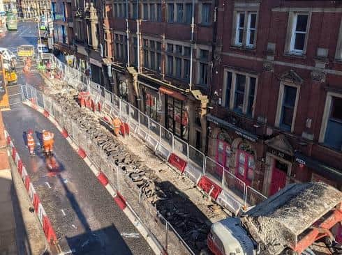 Call Lane and the area around the Corn Exchange are being redesigned (photo: Mariusz Szymczak).