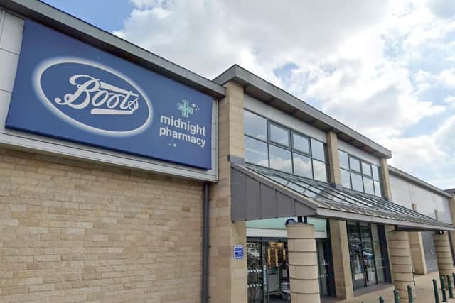 Armed men robbed the Boots store in Savins Mill Way, Kirkstall, on Wednesday, Thursday 28.