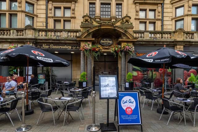 The New Conservatory in Leeds took part in the Eat Out to Help Out scheme.