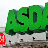 Library image of a sign at an Asda store.