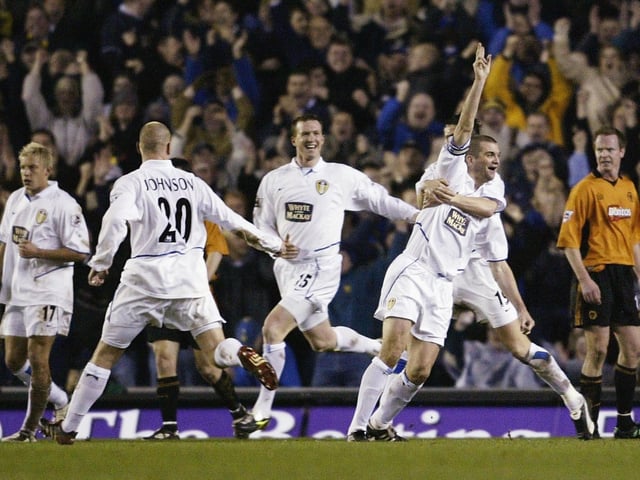 Enjoy these photo memories of Leeds United's clash with Wolves at Elland Road in February 2004. PIC: Getty