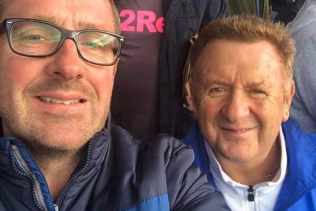 Leeds United season ticket holder Harold Hawson, 73, was on his way home from a 2-0 loss on Saturday January 11, 2020, with his son Waynn, 50, when he suddenly stopped speaking mid sentence.