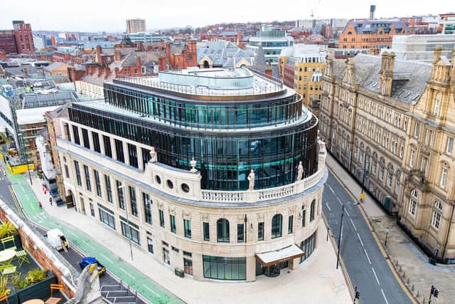 The Majestic building, home to Channel 4's HQ. Picture: Duncan Lomaz, Ravage Productions