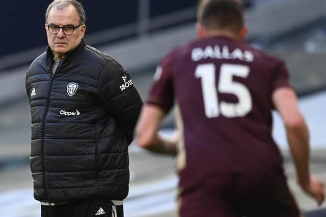 Leeds United head coach Marcelo Bielsa. Pic: Getty