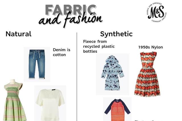 The resources contains downloadable worksheets about fashion and fabrics.