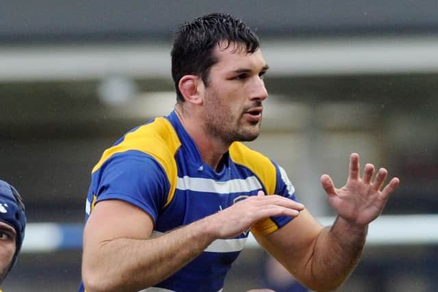 WAITING GAME: Jake Brady, in action last season for Yorkshire Carnegie. Picture: Steve Riding.
