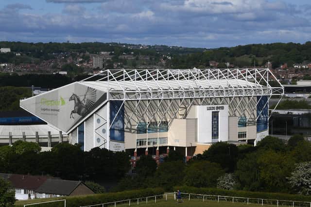 Leeds United has offered up its stadium as a mass vaccination centre, which is likely to open to the public next week. Picture: Jonathan Gawthorpe