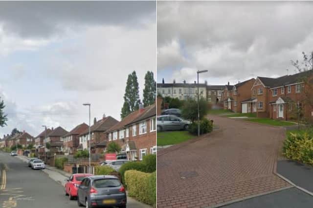 Cranmore Drive, Belle Isle, and Millbeck Approach, Morley (Photos: Google)