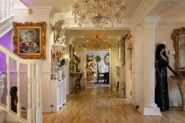 Take a look inside Gerry Layton's eccentric nine-bedroom Alwoodley home.