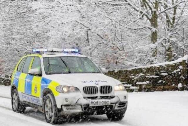 West Yorkshire Police in the snow (photo: West Yorkshire Police)