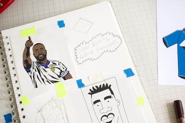 Josh Parkin, 30, has been a freelance illustrator for the last six years - working from a private studio in the city - having studied graphic arts at University in Liverpool.