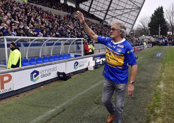 Leeds' Alan Smith at Headingley in 2018. Picture: Steve Riding.