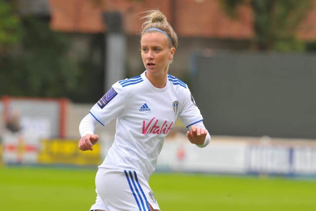 Leeed United Women's team player Olivia Smart.