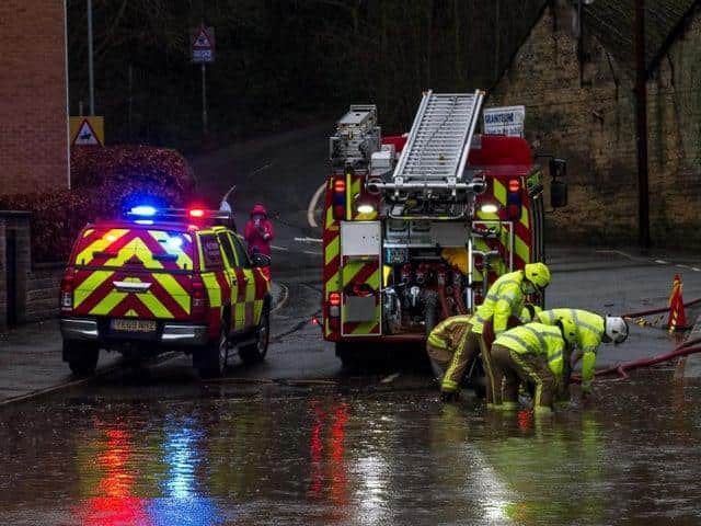 Flooding in Pudsey (Pic: Mark Dobson)
