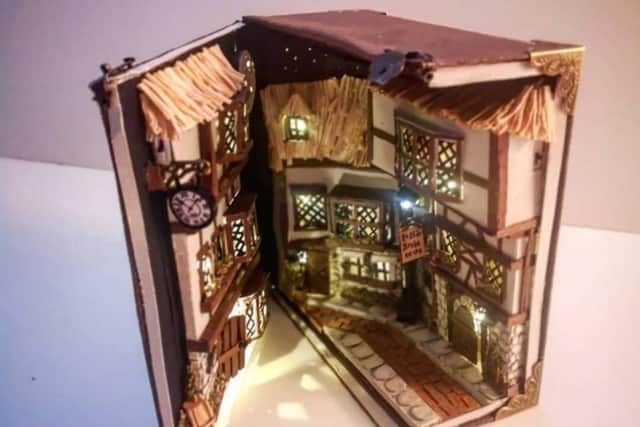 One of Bunty's book nooks.