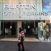 The closure of all Dorothy Perkins, Wallis and Burton stores has been announced, including this site in Trinity Leeds. Picture: Bruce Rollinson