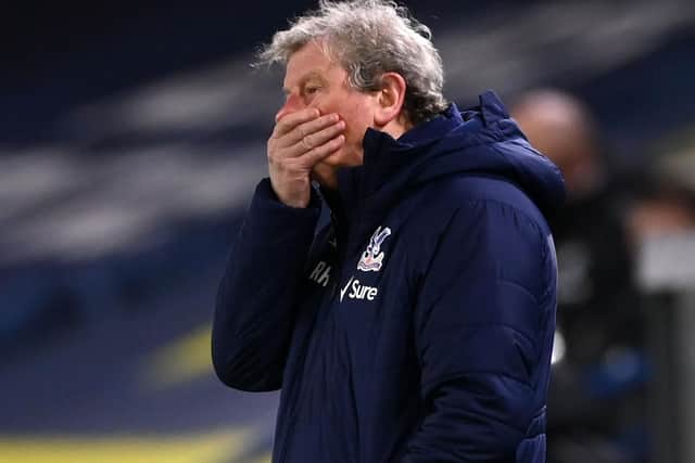 Crystal Palace head coach Roy Hodgson. Pic: Getty