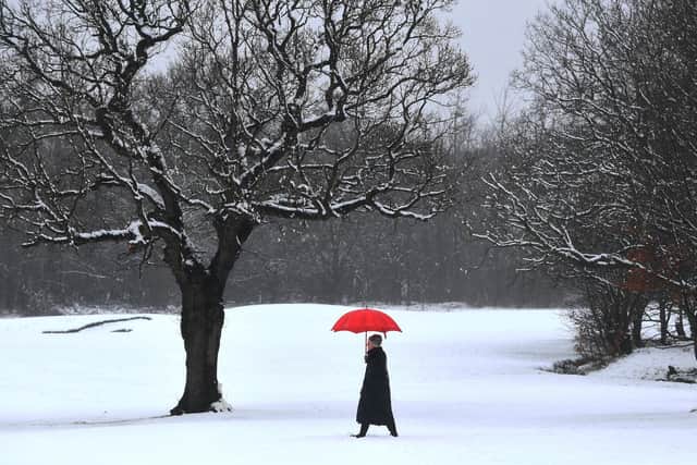 The Met Office has said it will snow lightly in Leeds today